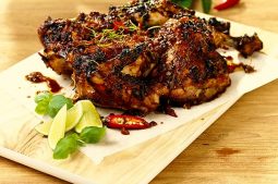 pad thai BBQ butterfly chicken recipe by Asian Inspirations